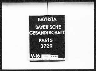 Ruffing, Joseph, aus Oberbexbach, Taglöhner, mit Kraus, Augustine, Arbeiterin, beide in Paris