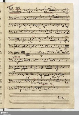 742. Aria: Belle luci vezzosette / Naumann, J.G.