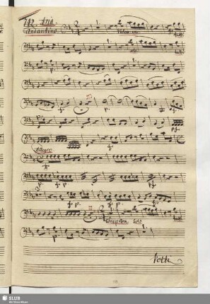 742. Aria: Belle luci vezzosette / Naumann, J.G.