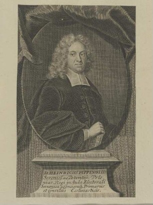 Bildnis des Henricus Pippingius
