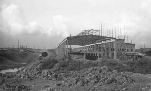Heilbronn Güterabfertigung Bau Ladehalle