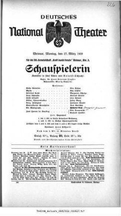 Schauspielerin