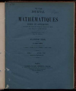 Sur la multiplication complexe des fonctions elliptiques