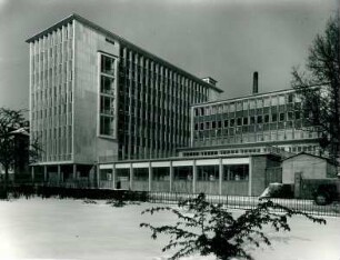 Degussa-Hochhaus und Mainbau, 1952-1953