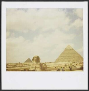 Die Sphinx und die Pyramiden von Gizeh