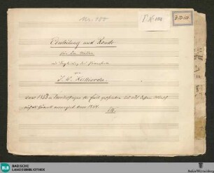 Introduction und Rondino - JWK Mus.Ms. 100 a : vl, pf; G; StrK WoO 3.04