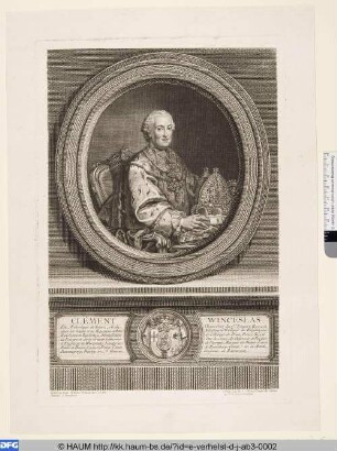 Erzbischof Klemens Wenzeslaus von Trier