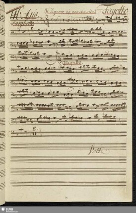 146. Aria: Il signore no non conviene / Ottani, B.