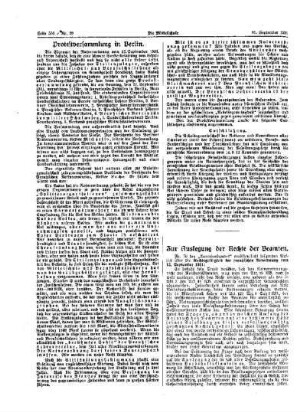 Protestversammlung in Berlin