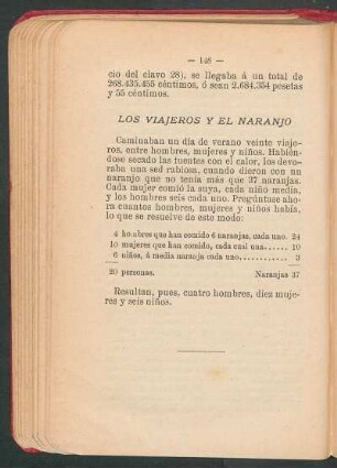 Los viajeros y el naranjo