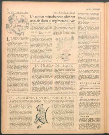Un nuevo método para obtener un cutis claro: el régimen de uvas : Código de belleza