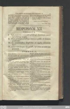 [(VI) De Iure Pricipis Circa Metalli Fodinas.]