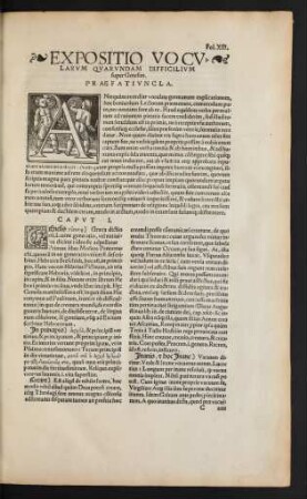 Expositio Vocularum Quarundam Difficilium super Genesim. - Quarundam Dictionum In Deuteronomium librum explicatio.