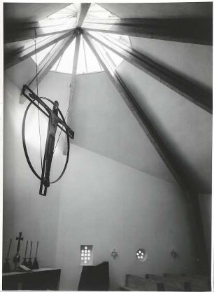 Gulbransson, Olaf Andreas ; Schliersee; Christuskirche - Oberlicht (Ansicht)