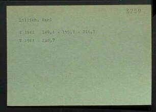 Lillich, Karl