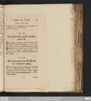 Tit. XIII. De bonorum possessine ex testamento militis.
