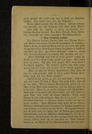 5. Was Leichtfuß erzählte.