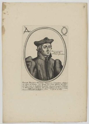 Bildnis des Petrvs Vignal