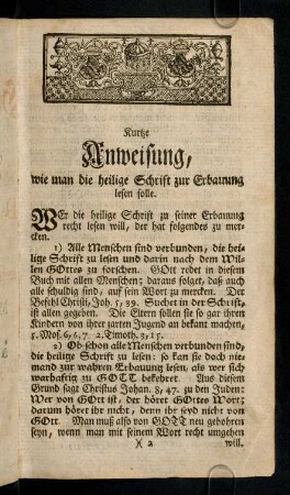 2r-7v, Kurtze Anweisung; Verzeichnis der Buecher