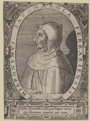 Bildnis des Hieronymus Savonarola