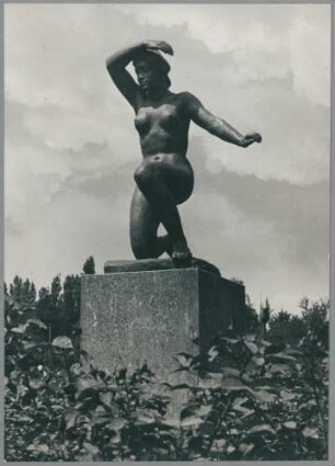 Große Kniende, 1935/36, Bronze