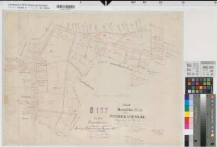 Bottrop (Bottrop), Teilung der Boyer und Batenbrocke Gemeinheiten, Bl.2 Brouillonkarte Pferdekampsheide