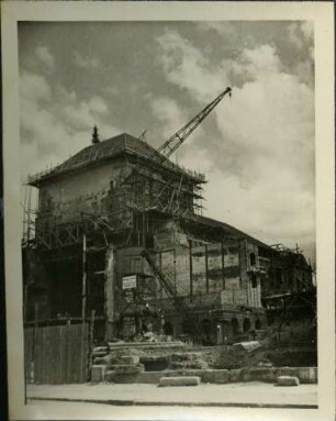 Wiederaufbau in Freiburg