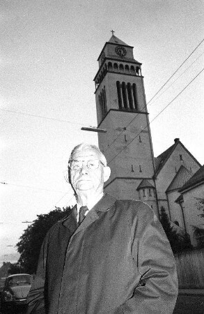 Pater Max Rastetter. Feier des 40jährigen Priesterjubiläums in der Heilig-Geist-Kirche Daxlanden