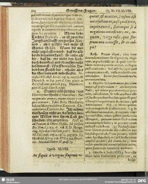 Quaest. XLVIII. An siquis à Virgine stuprum requiret, et minetur, ...