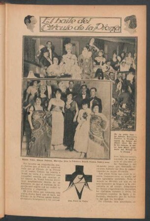 El baile del Círculo de la Prensa