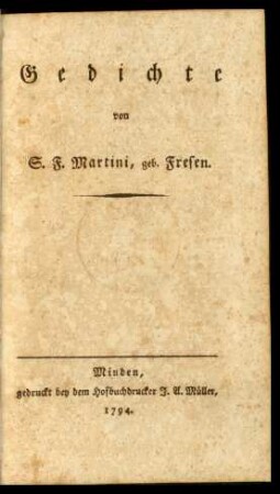 Gedichte