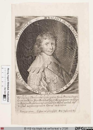 Bildnis Wilhelm II., Prinz von Oranien