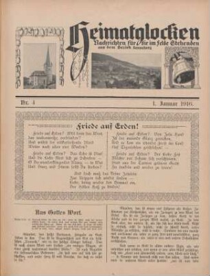 4.1916: Heimatglocken