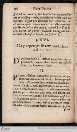 De perpetuis & temporalibus Actionibus