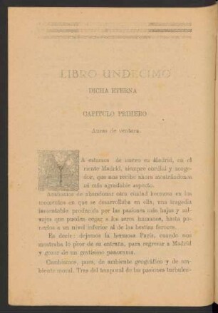 Libro undécimo - Dicha eterna