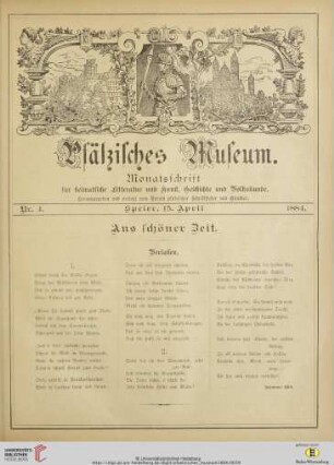 Nr. 4 (15. April 1884)