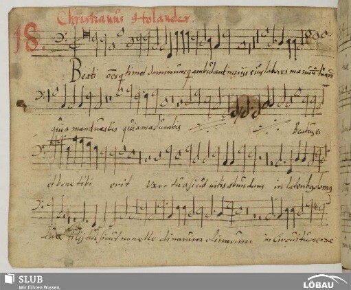 18. Hollander, Christian Janszoon: Beati omnes