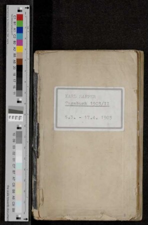 [Tagebuch 1903/II]