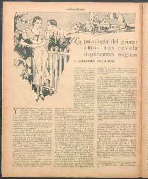 La psicología del primer amor nos revela inquietantes enigmas