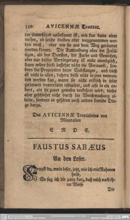 Faustus Sabaeus