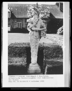 Allegorische Darstellungen der vier Jahrezeiten: Der Winter