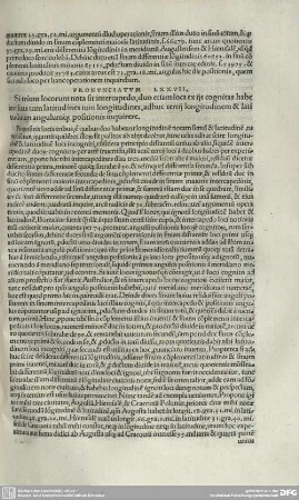 PRONUNCIATUM LXXVII. Si trium locorum nota sit intercapedo, duo etiam loca es iis cognitas habeant suas tum latitudines, adhuc tertii longitudinem & latitudinem angulum[..] positionis inquirere.