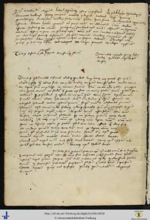 [12v] Gundelfingen, Heinrich: Intimatio.