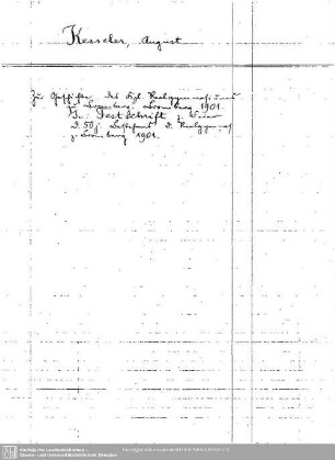 Kesseler, August