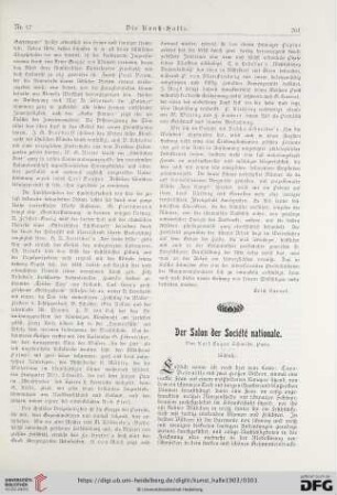 8: Der Salon der Société nationale, (Schluss) [2]
