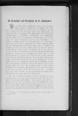 XVI. Neumühlen und Oevelgönne im 19. Jahrhundert.