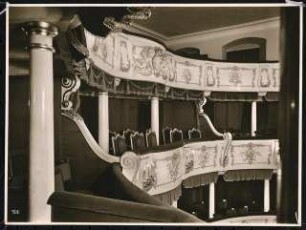 Schlosstheater, Celle: Ansicht der Theaterränge