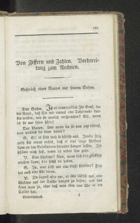Von Ziffern und Zahlen. Vorbereitung zum Rechnen.