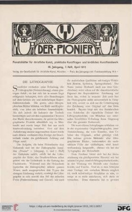 7. Heft, April 1911