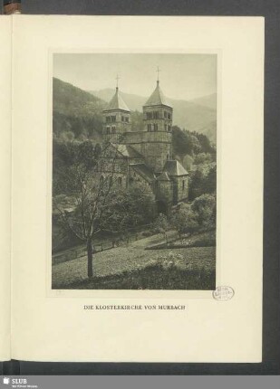 Die Klosterkirche von Murbach